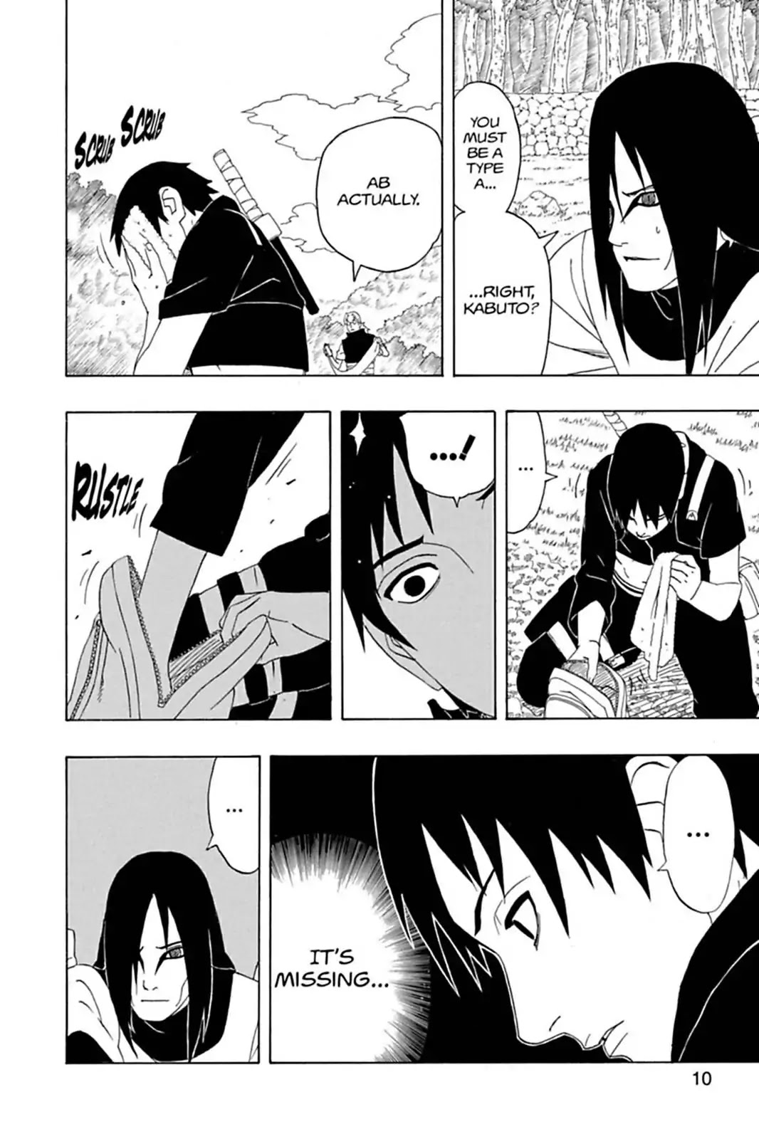 Naruto Chapter 300 page 11 - Chapter 300: Sai's Picture Book!!