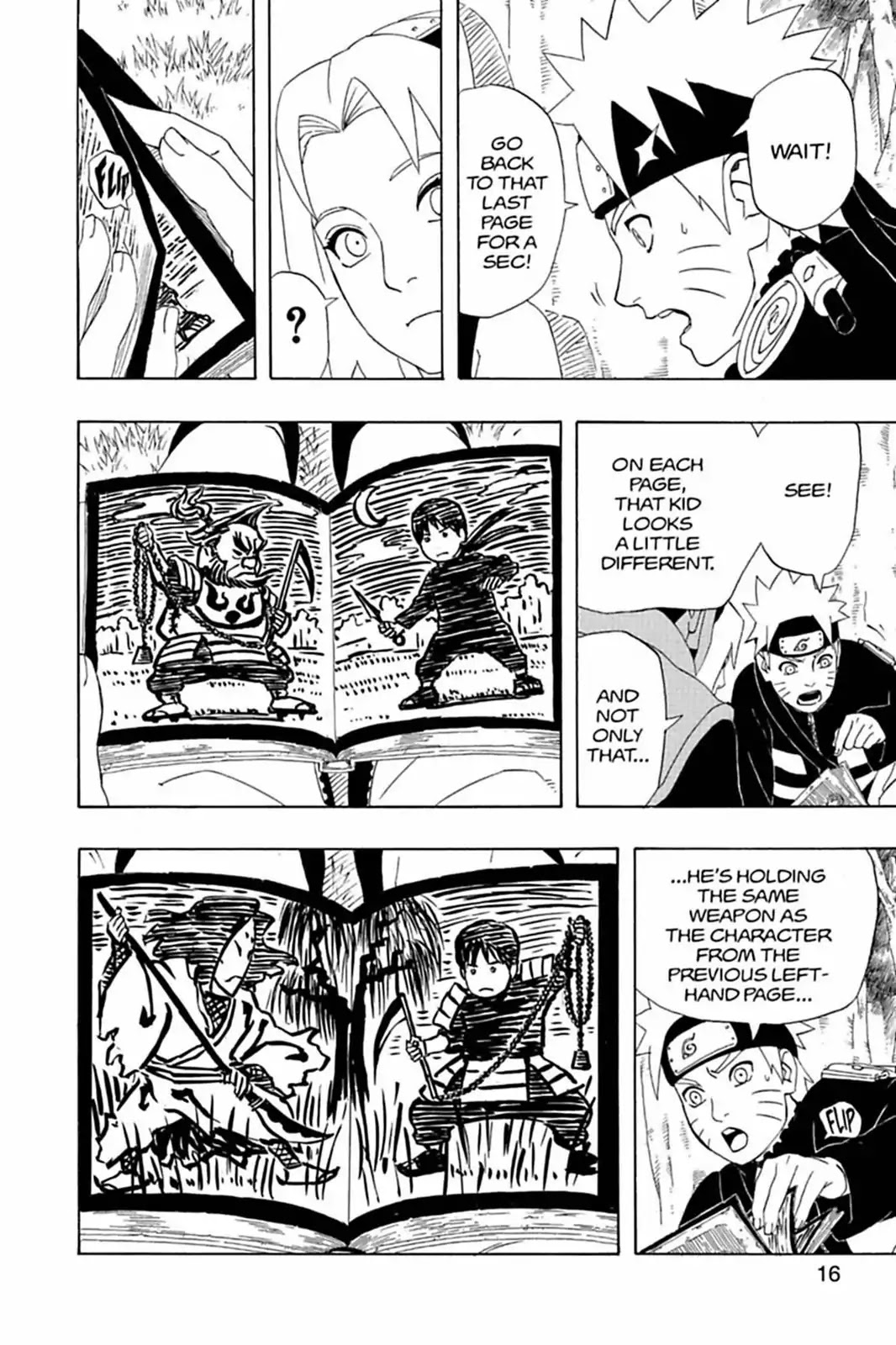 Naruto Chapter 300 page 16 - Chapter 300: Sai's Picture Book!!