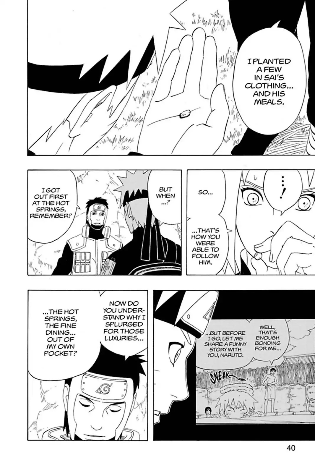 Naruto Chapter 301 page 15 - Chapter 301: Sai And Sasuke!!