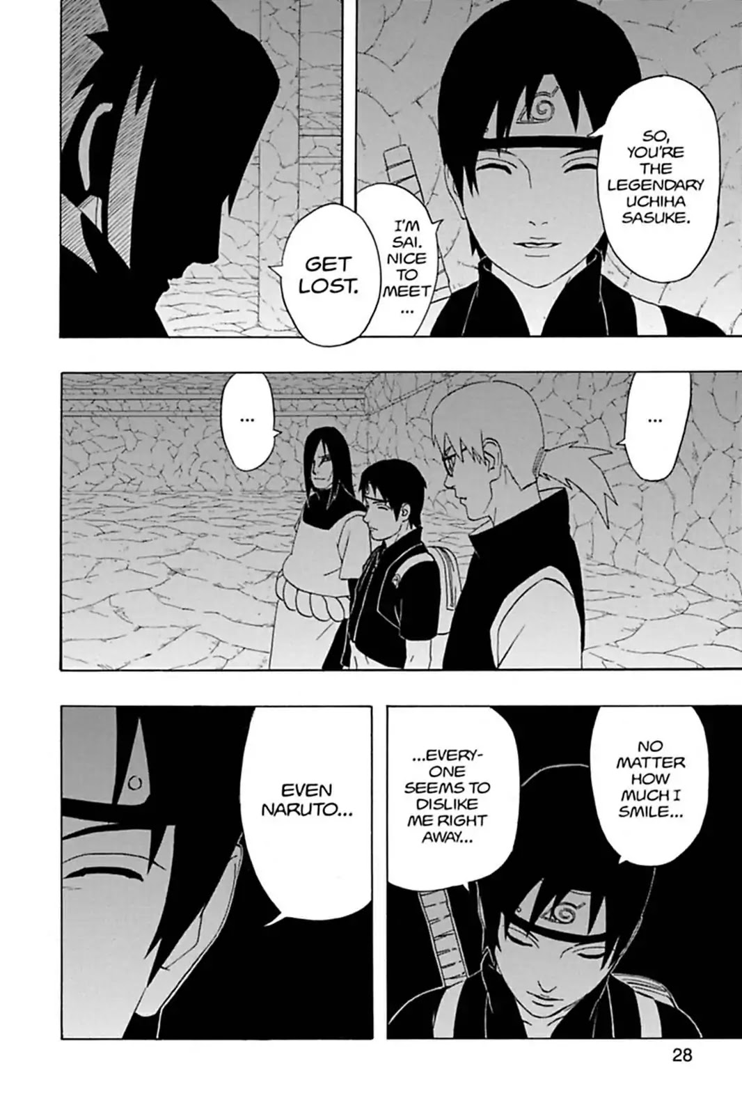 Naruto Chapter 301 page 4 - Chapter 301: Sai And Sasuke!!