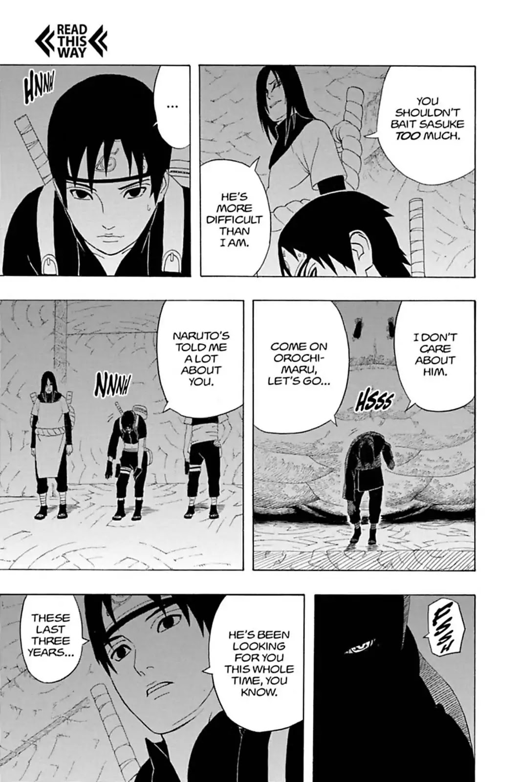 Naruto Chapter 301 page 8 - Chapter 301: Sai And Sasuke!!