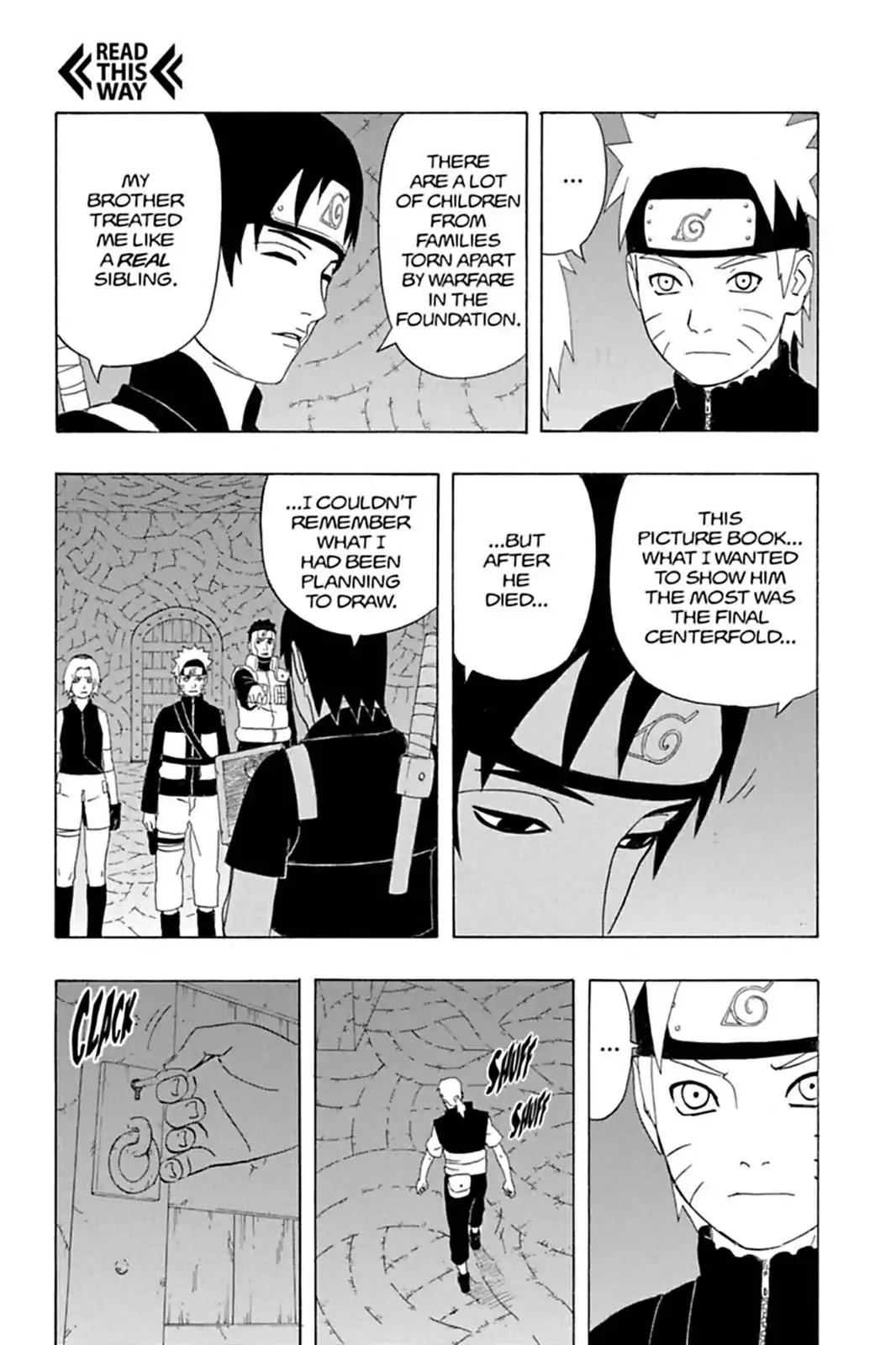 Naruto Chapter 303 page 11 - Chapter 303: Sai's Betrayal!!