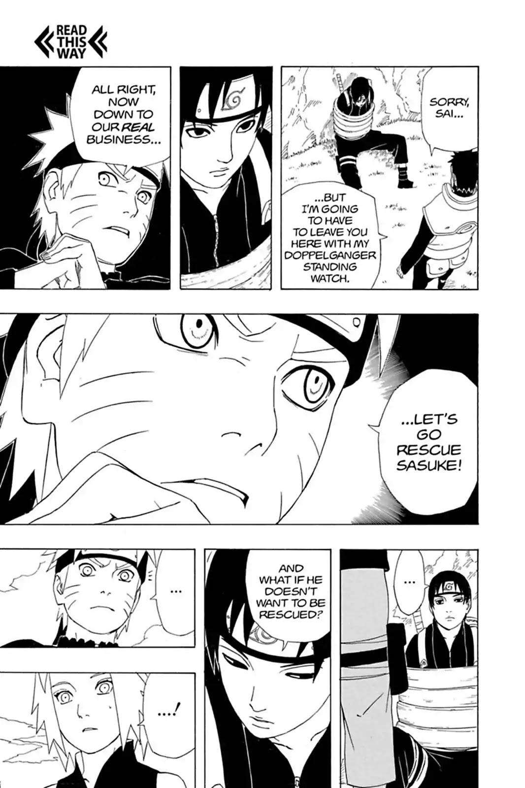 Naruto Chapter 303 page 13 - Chapter 303: Sai's Betrayal!!