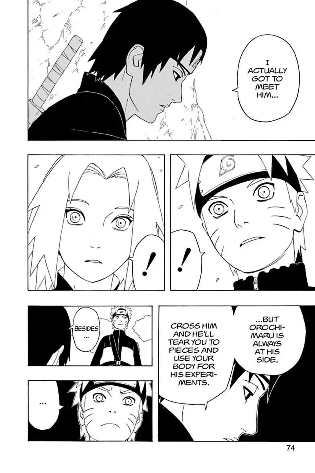 Naruto Chapter 303 page 14 - Chapter 303: Sai's Betrayal!!