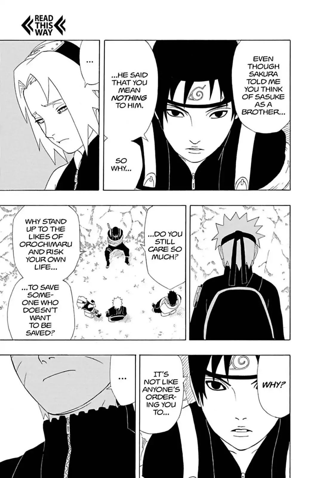 Naruto Chapter 303 page 15 - Chapter 303: Sai's Betrayal!!