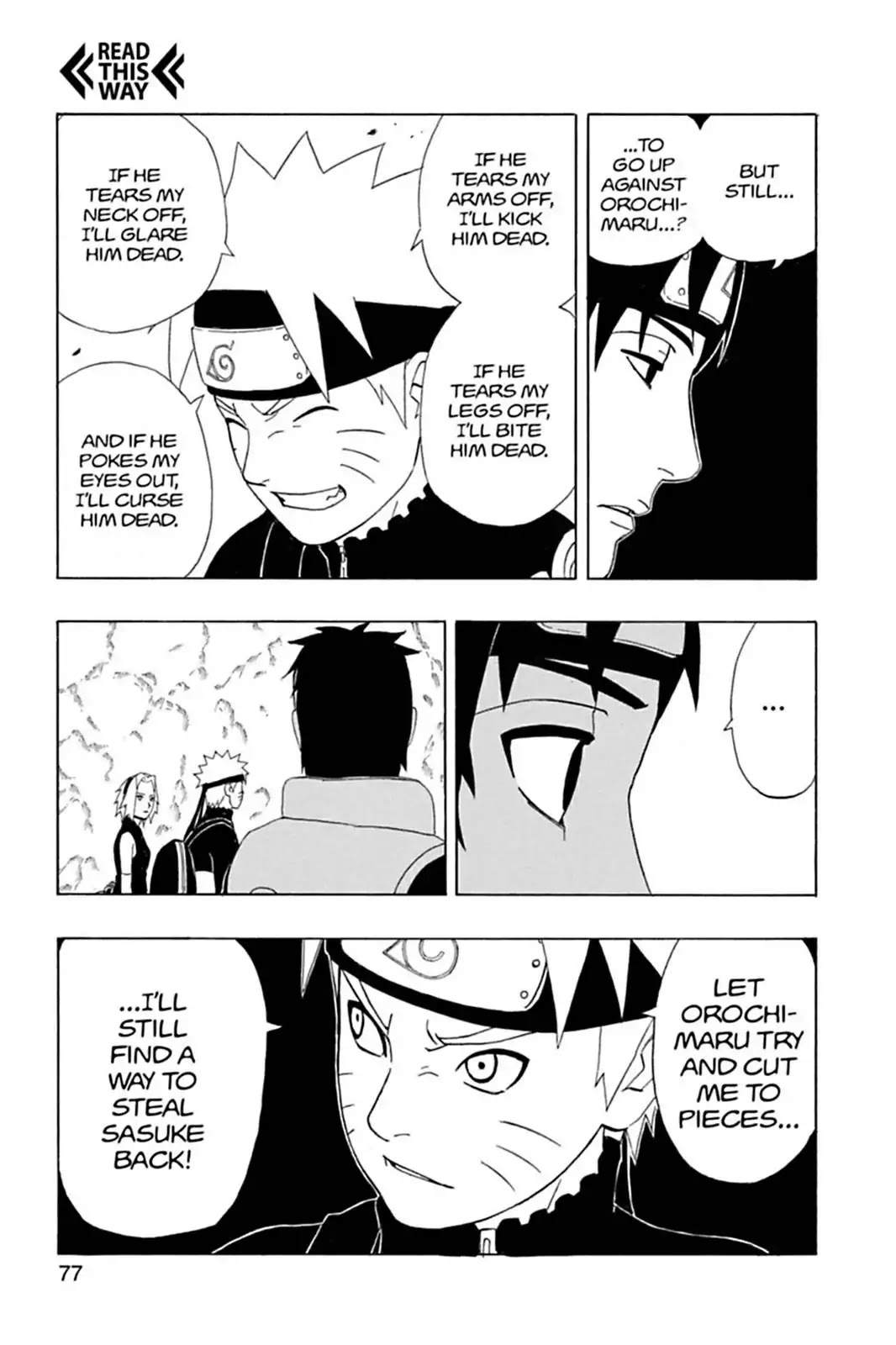 Naruto Chapter 303 page 17 - Chapter 303: Sai's Betrayal!!