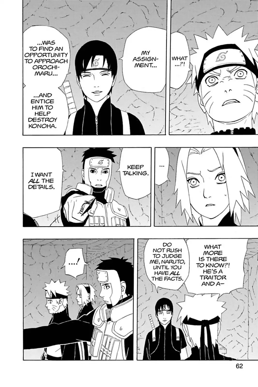 Naruto Chapter 303 page 2 - Chapter 303: Sai's Betrayal!!