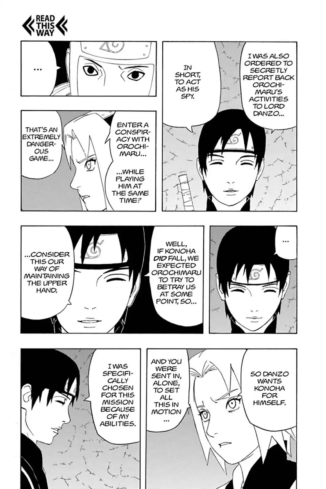 Naruto Chapter 303 page 3 - Chapter 303: Sai's Betrayal!!