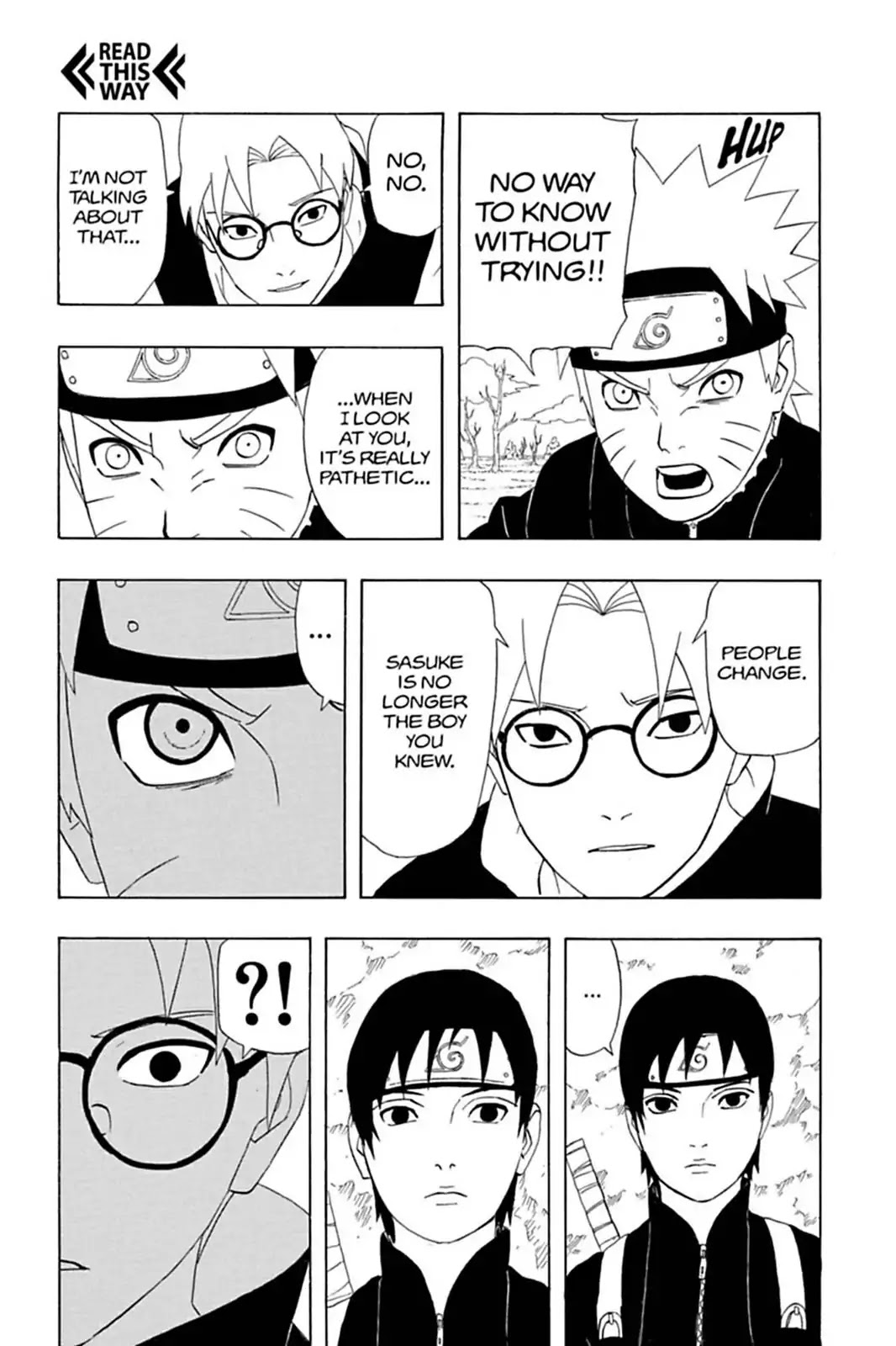 Naruto Chapter 304 page 6 - Chapter 304: Behind The Betrayal!!