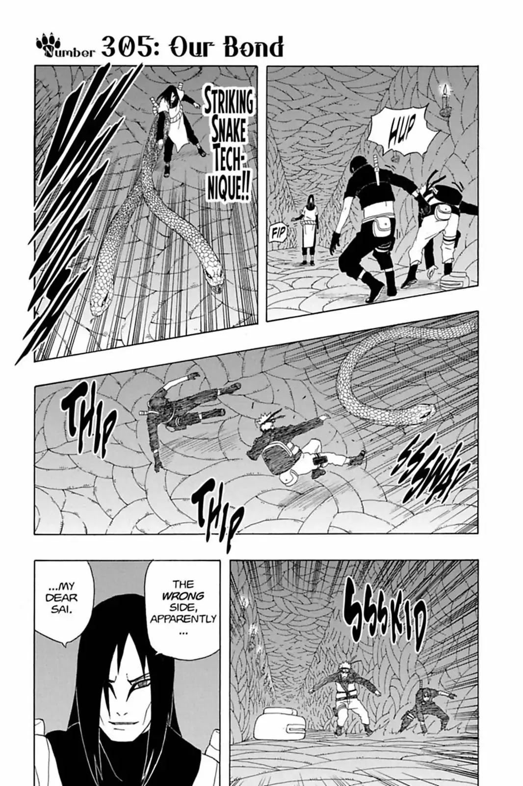 Naruto Chapter 305 page 1 - Chapter 305: Our Bond