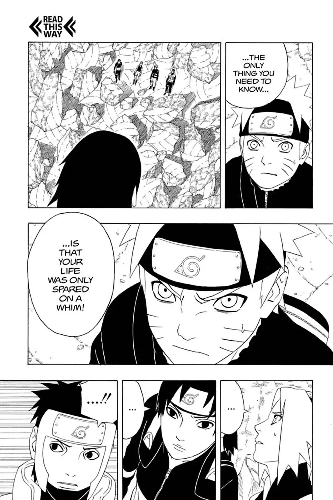 Naruto Chapter 307 page 13 - Chapter 307: On A Whim...!!