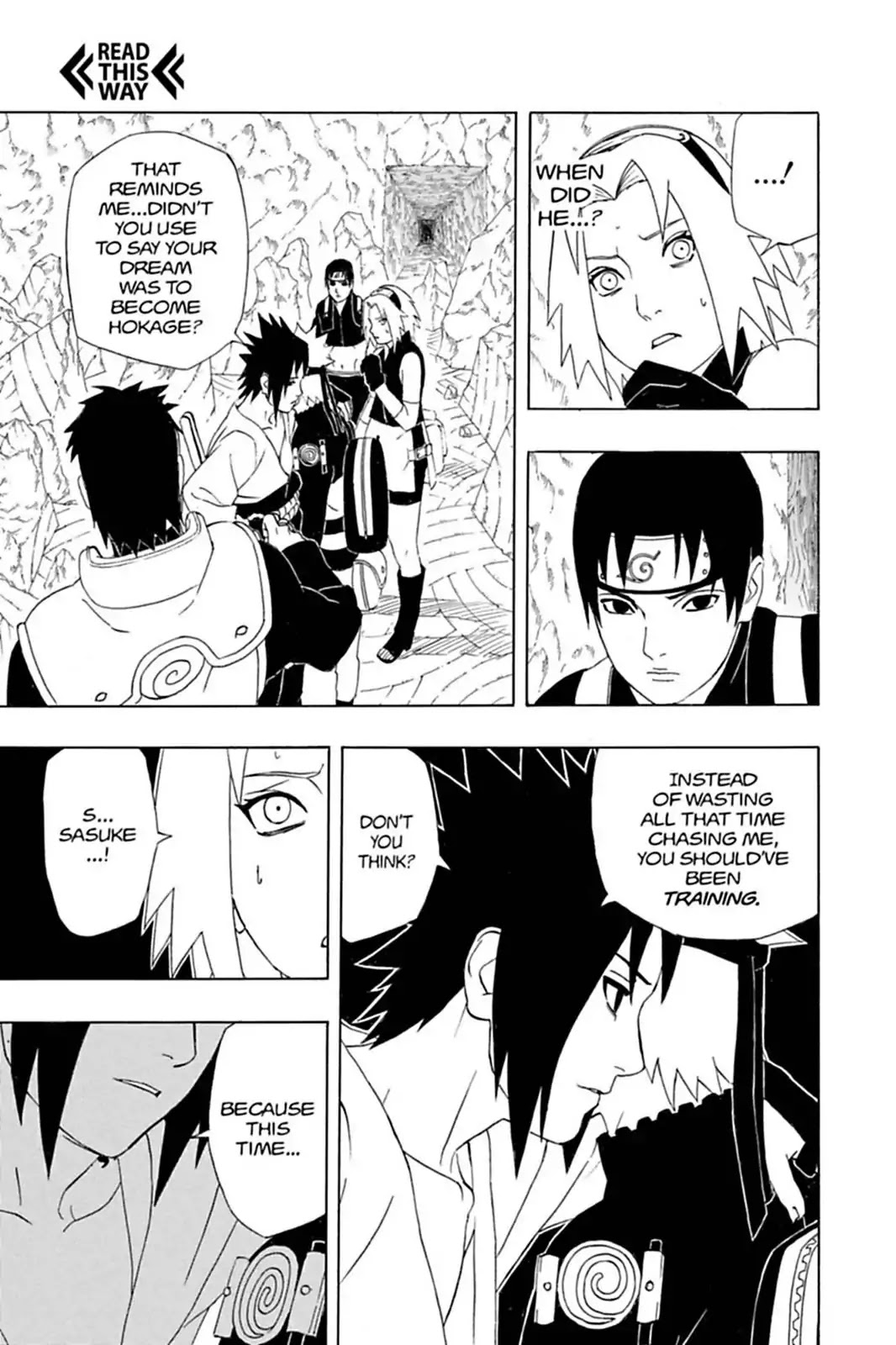 Naruto Chapter 307 page 15 - Chapter 307: On A Whim...!!