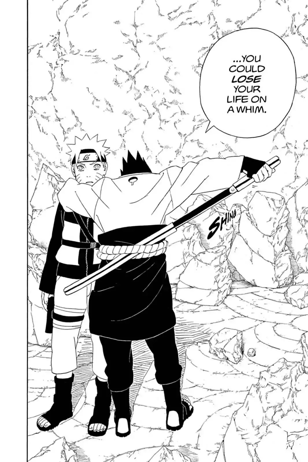 Naruto Chapter 307 page 16 - Chapter 307: On A Whim...!!