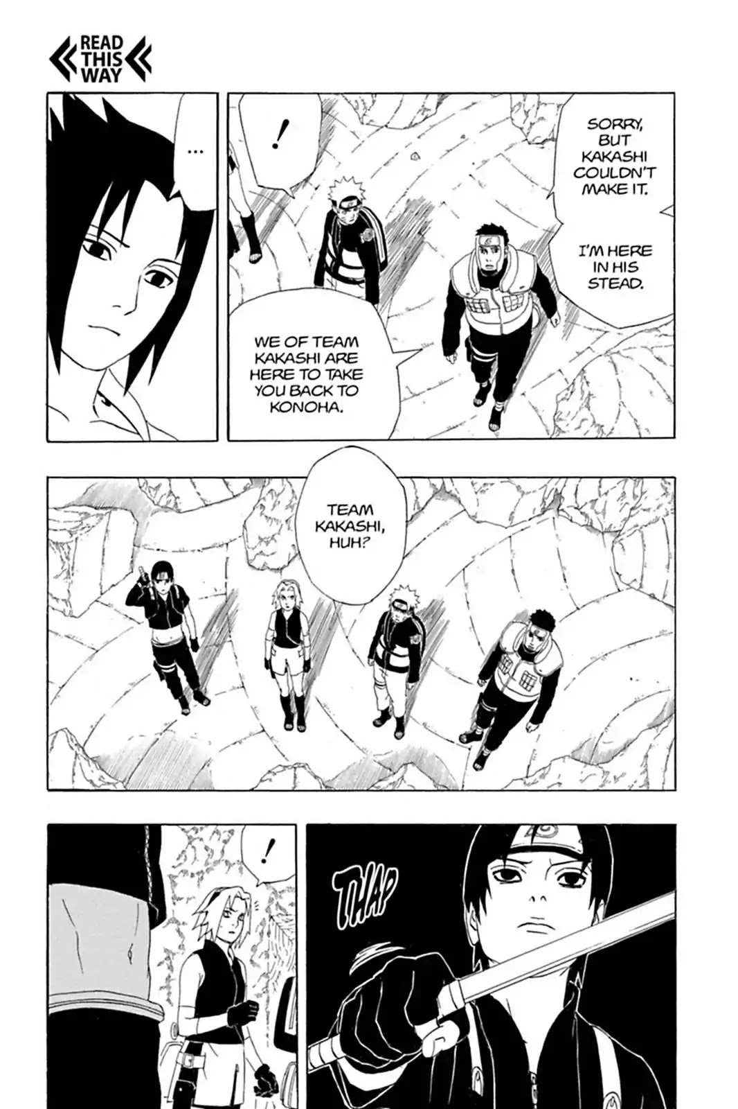 Naruto Chapter 307 page 3 - Chapter 307: On A Whim...!!