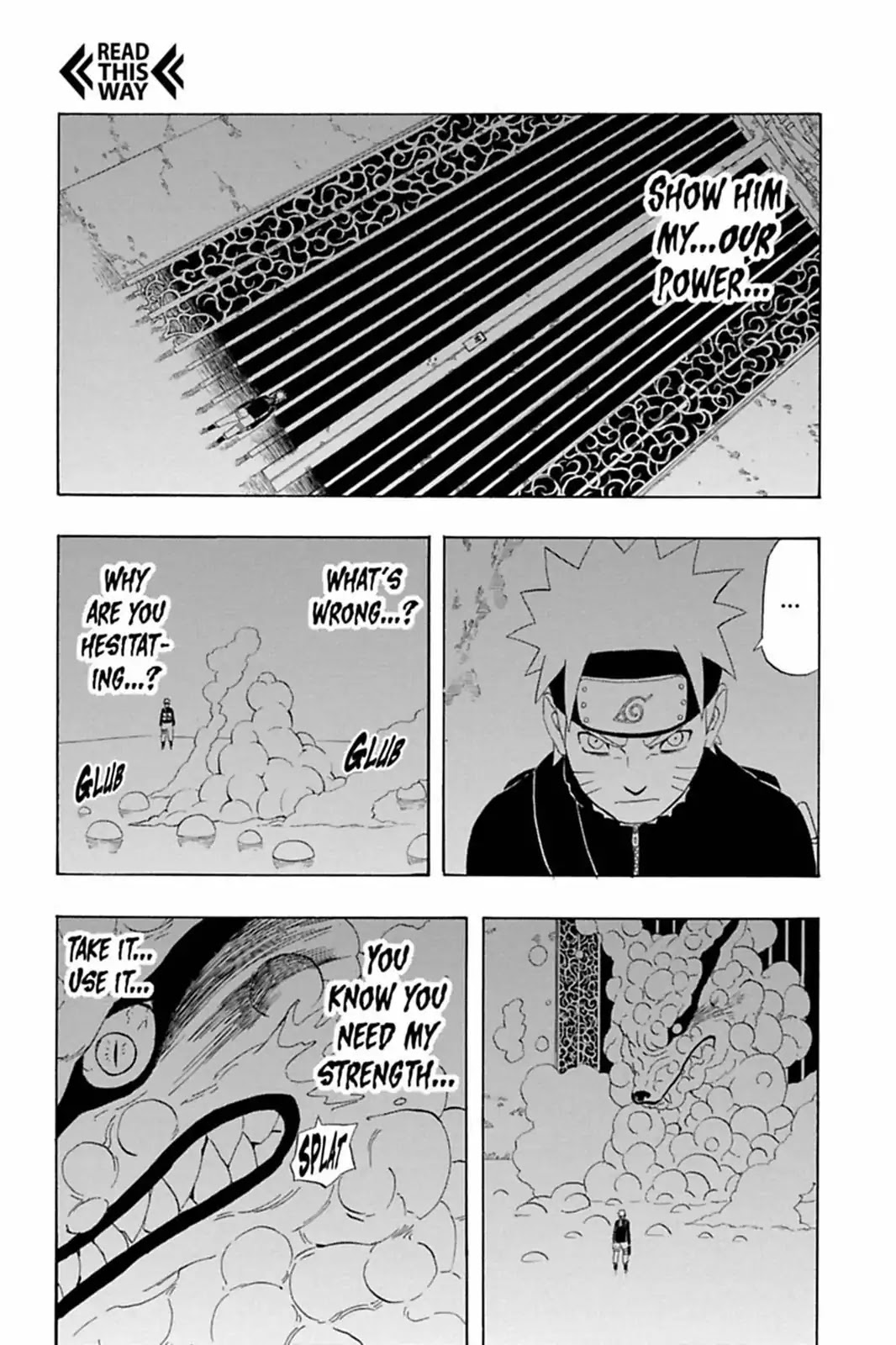 Naruto Chapter 308 page 11 - Chapter 308: Sasuke's Strength!!