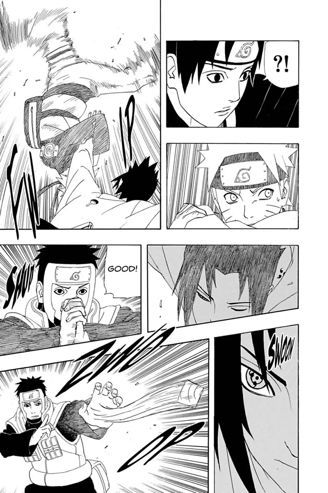 Naruto Chapter 308 page 3 - Chapter 308: Sasuke's Strength!!
