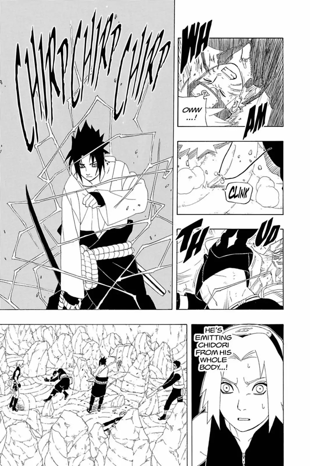 Naruto Chapter 308 page 5 - Chapter 308: Sasuke's Strength!!