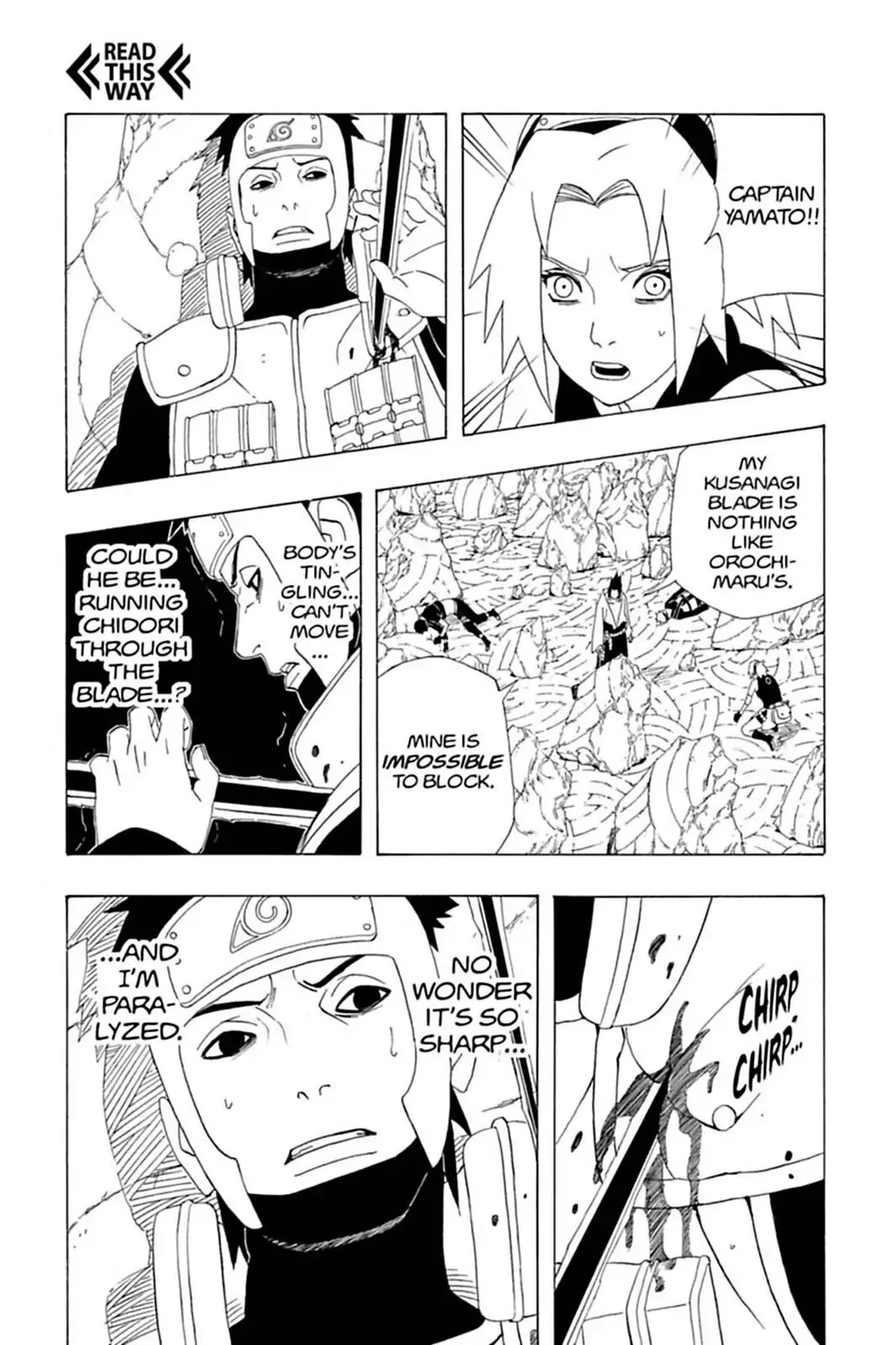 Naruto Chapter 308 page 9 - Chapter 308: Sasuke's Strength!!