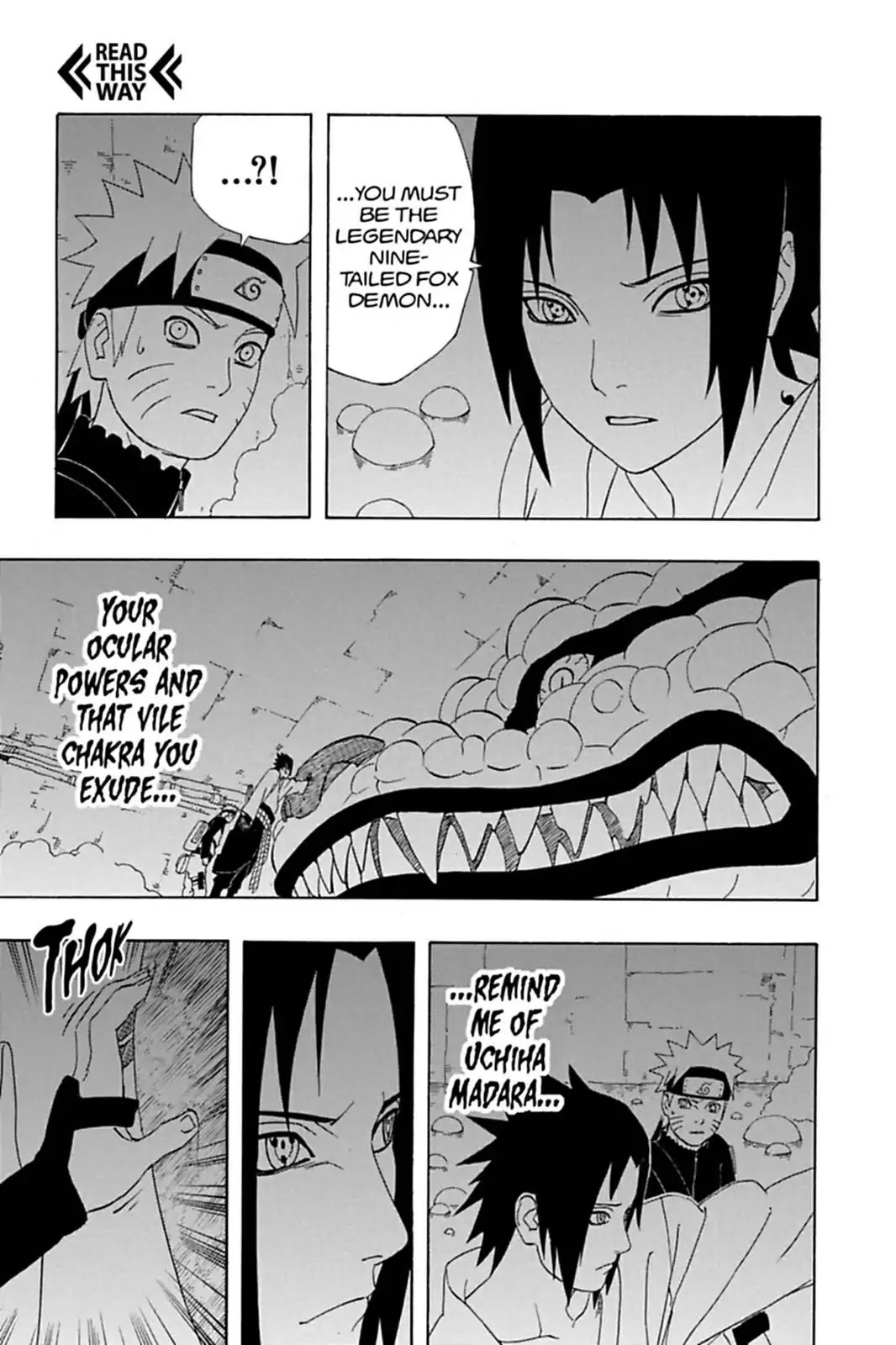 Naruto Chapter 309 page 3 - Chapter 309: A Conversation With Nine Tails!!