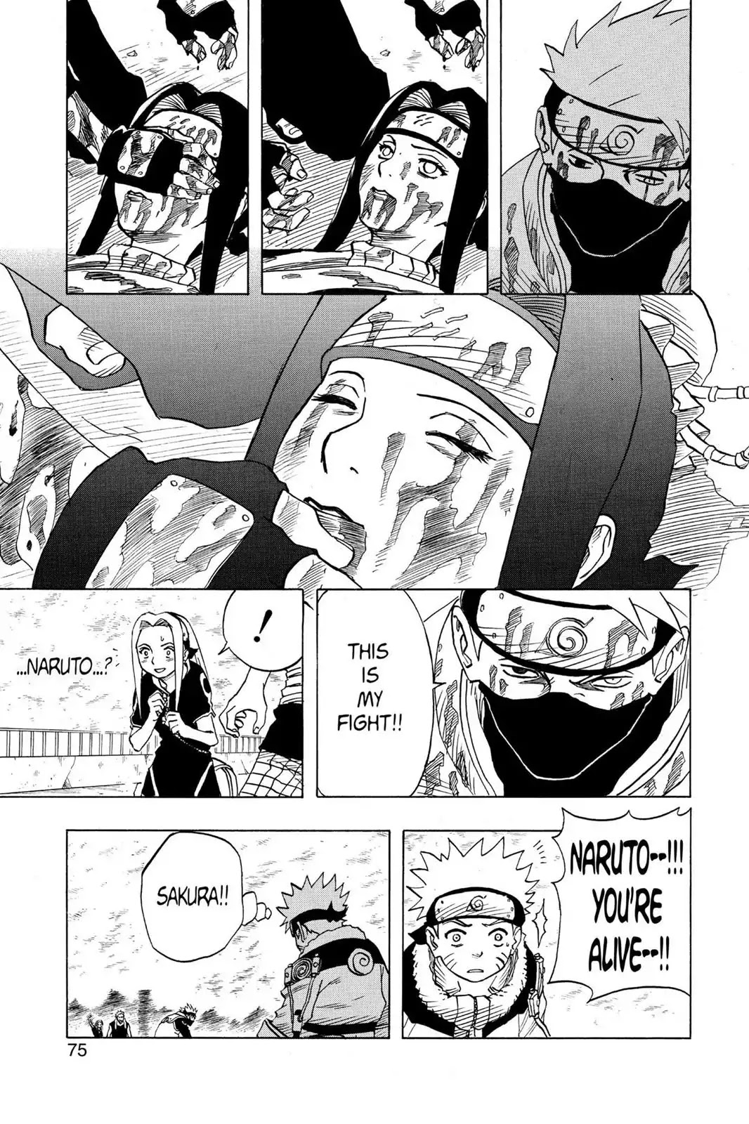 Naruto Chapter 31 page 11 - Chapter 31: To Each His Own Struggle...