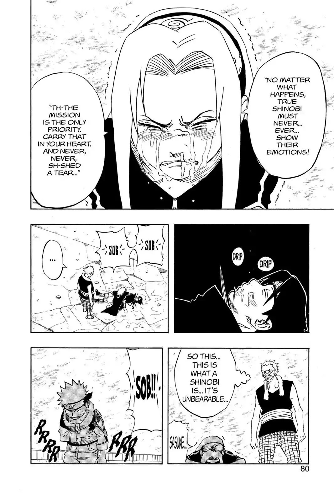 Naruto Chapter 31 page 16 - Chapter 31: To Each His Own Struggle...