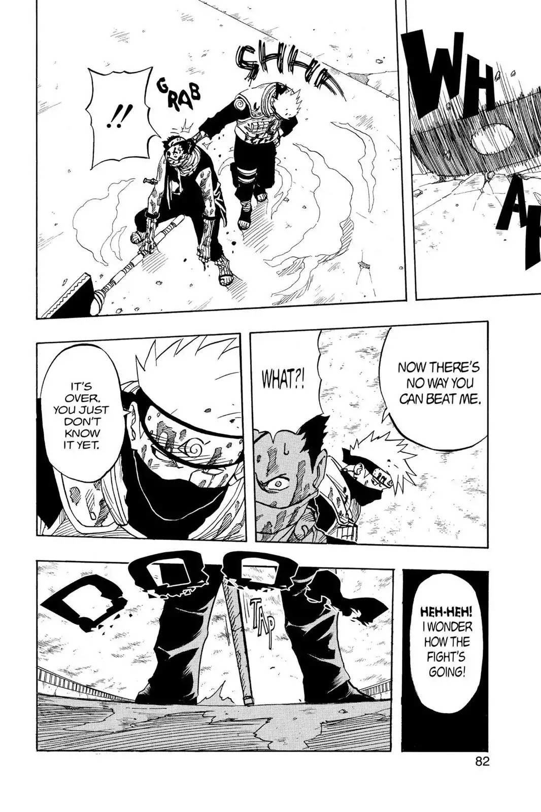 Naruto Chapter 31 page 18 - Chapter 31: To Each His Own Struggle...
