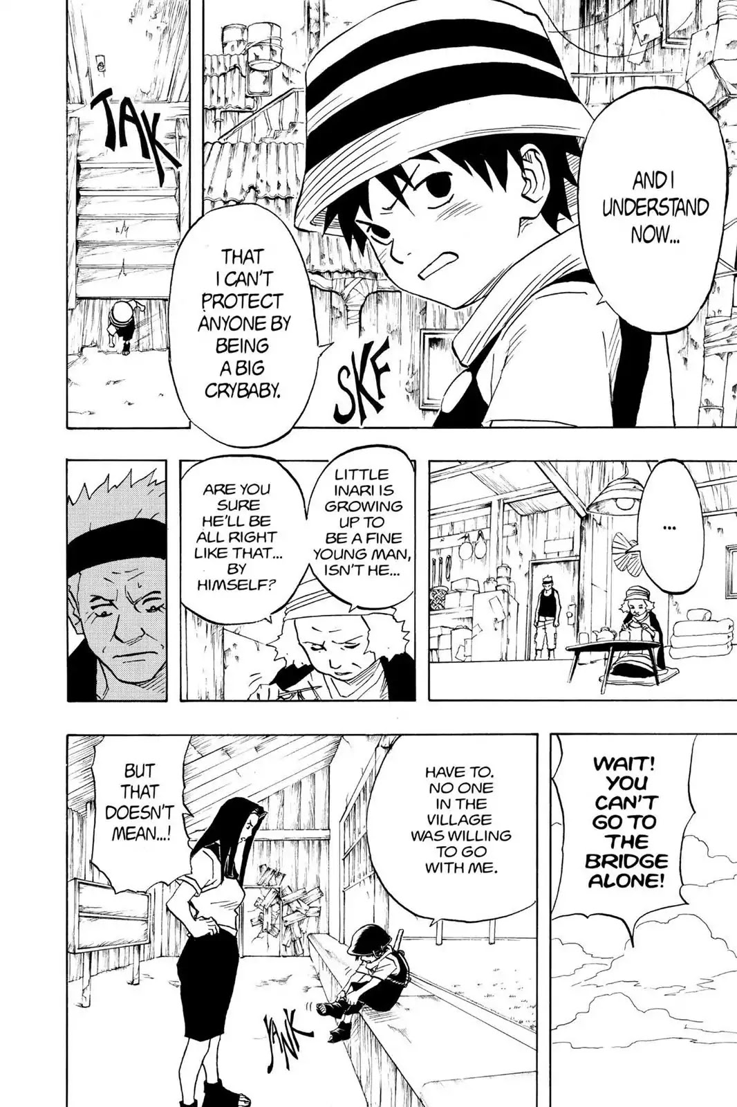 Naruto Chapter 31 page 4 - Chapter 31: To Each His Own Struggle...