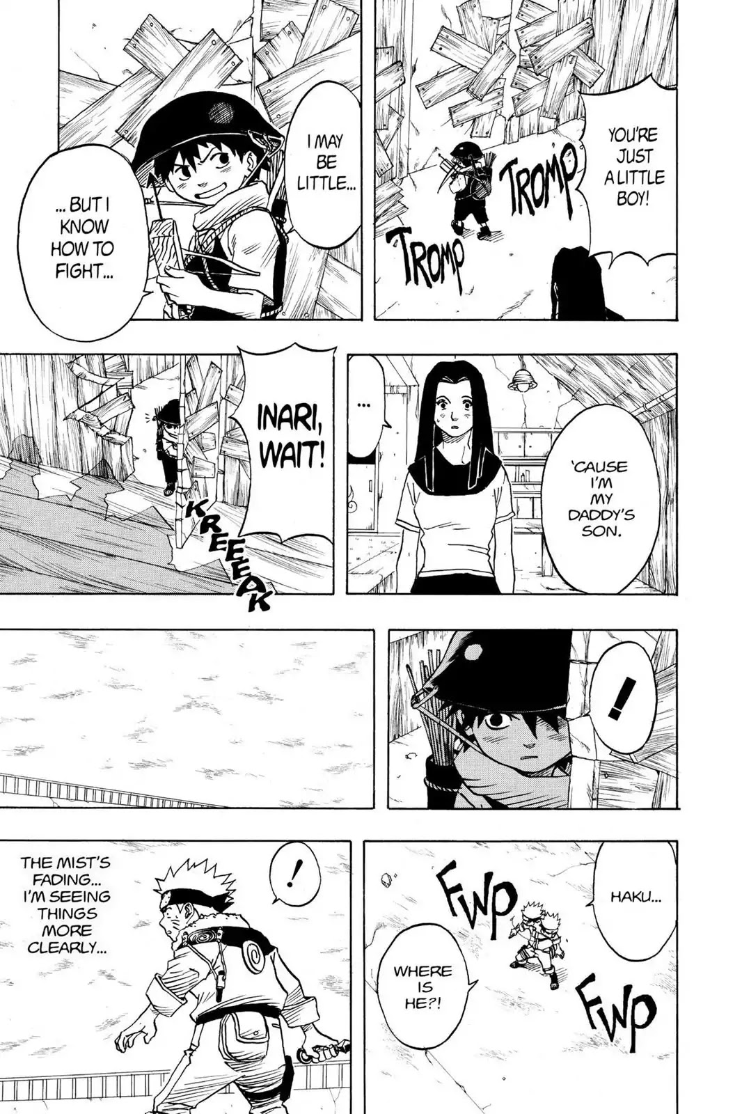 Naruto Chapter 31 page 5 - Chapter 31: To Each His Own Struggle...
