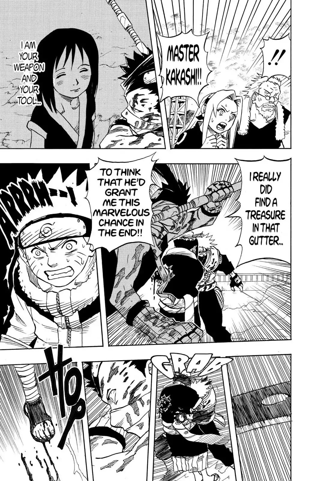 Naruto Chapter 31 page 9 - Chapter 31: To Each His Own Struggle...