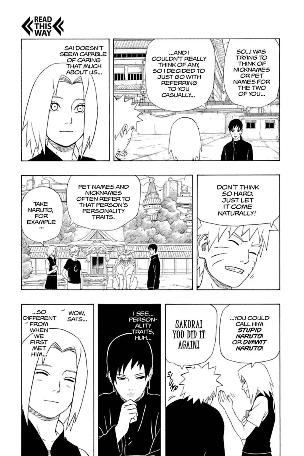 Naruto Chapter 311 page 11 - Chapter 311: Nicknames