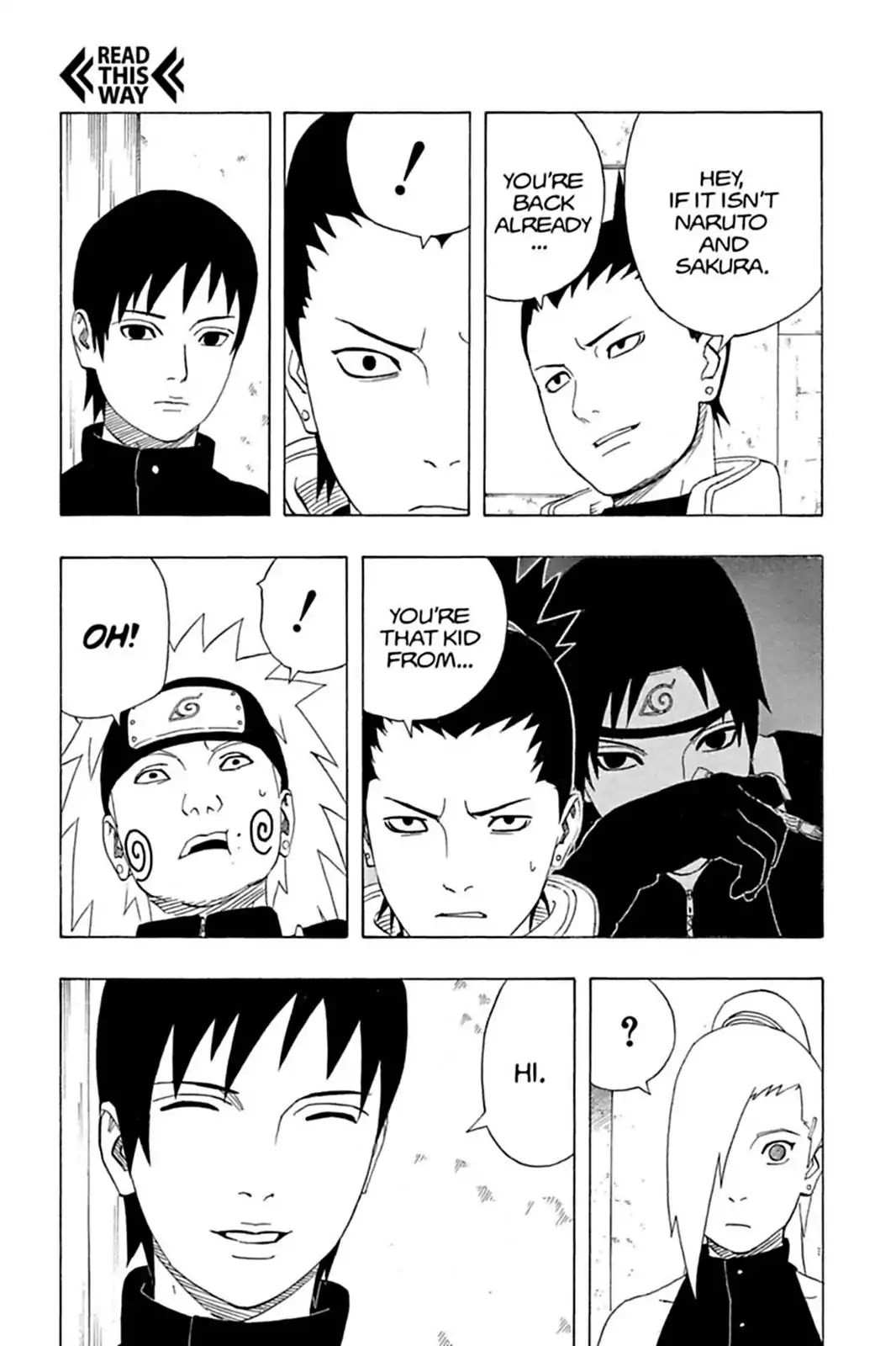 Naruto Chapter 312 page 5 - Chapter 312: The Impending Menace!!
