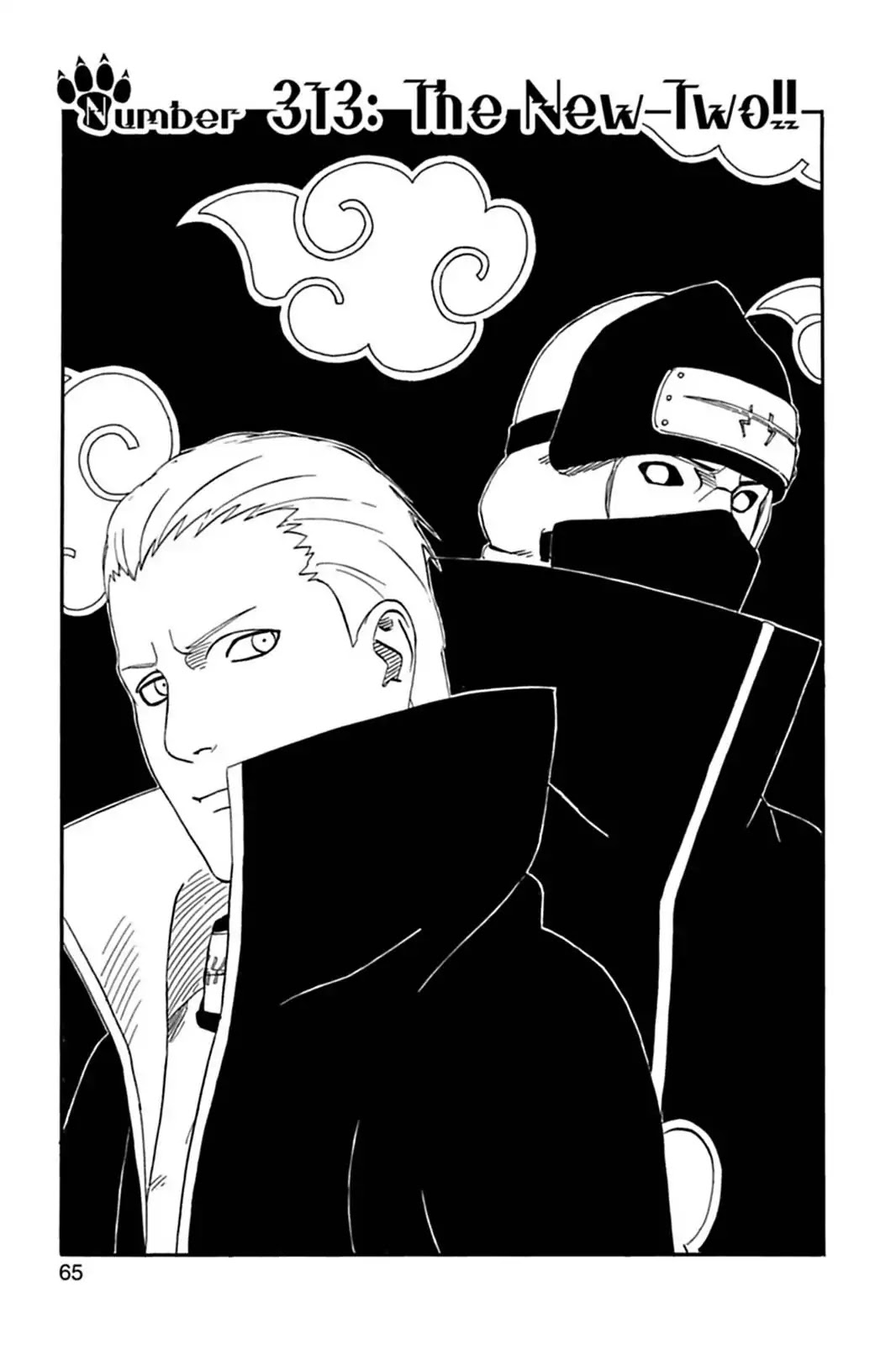 Naruto Chapter 313 page 1 - Chapter 313: The New Two