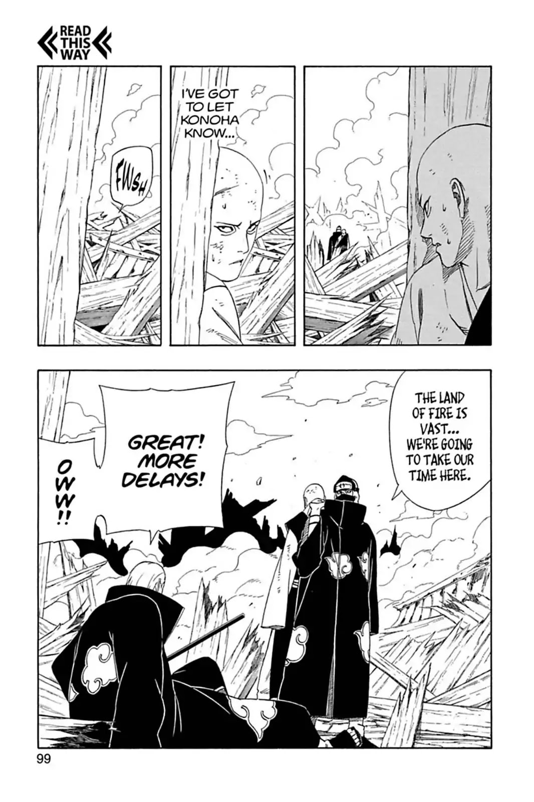 Naruto Chapter 314 page 16 - Chapter 314: The Akatsuki Strikes...!!
