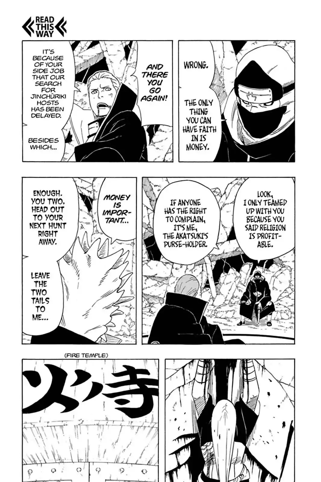 Naruto Chapter 314 page 3 - Chapter 314: The Akatsuki Strikes...!!