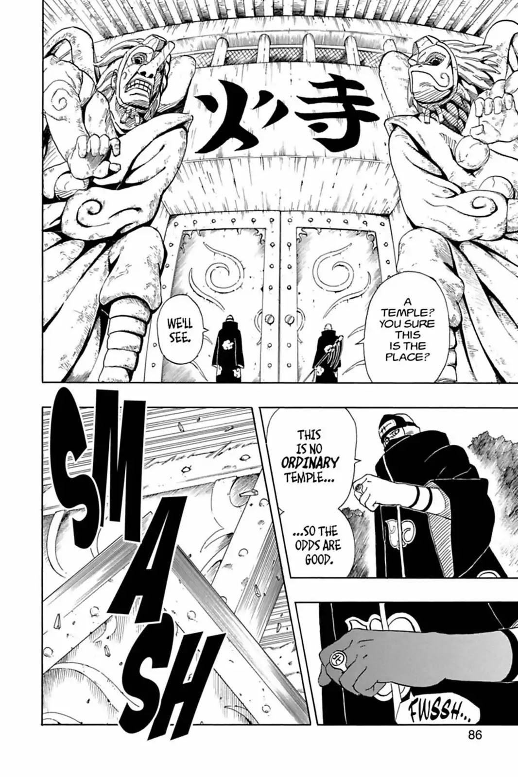 Naruto Chapter 314 page 4 - Chapter 314: The Akatsuki Strikes...!!