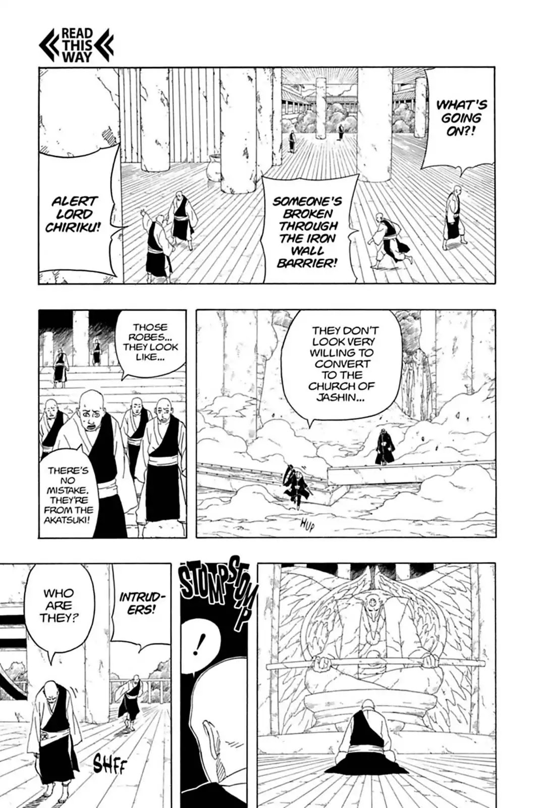Naruto Chapter 314 page 5 - Chapter 314: The Akatsuki Strikes...!!
