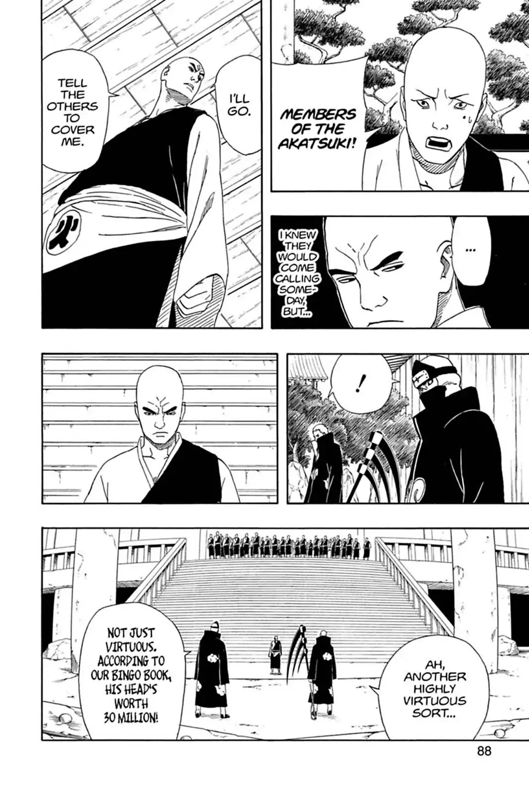 Naruto Chapter 314 page 6 - Chapter 314: The Akatsuki Strikes...!!