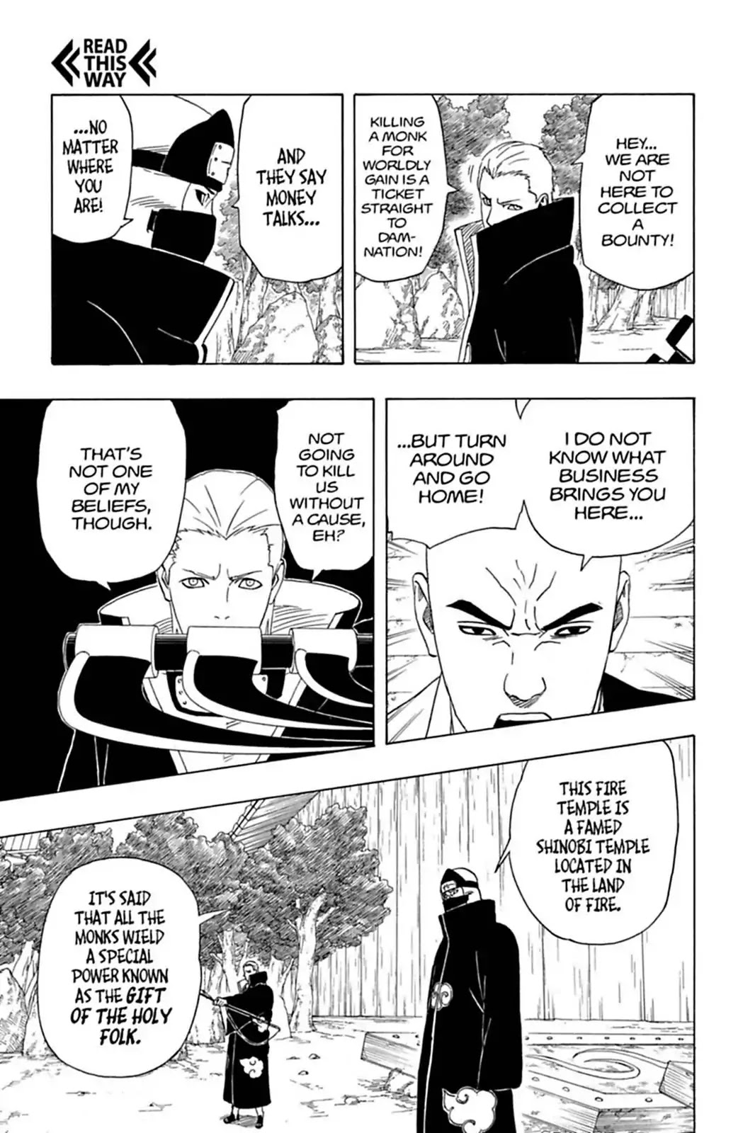 Naruto Chapter 314 page 7 - Chapter 314: The Akatsuki Strikes...!!