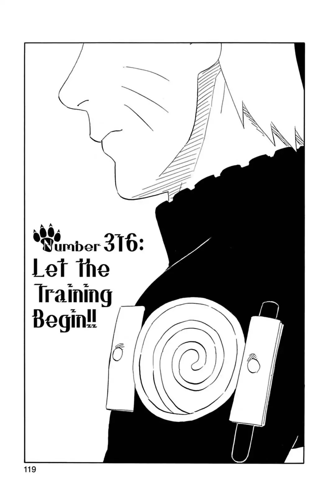 Naruto Chapter 316 page 1 - Chapter 316: Let The Training Begin!!