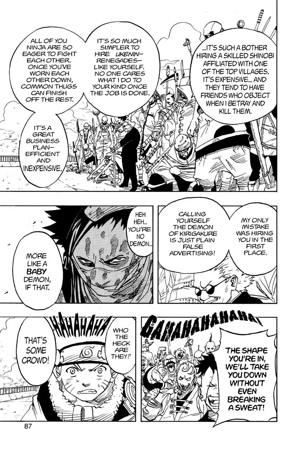 Naruto Chapter 32 page 5 - Chapter 32: The Tools Called Shinobi