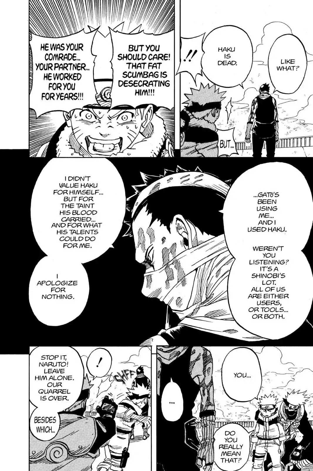 Naruto Chapter 32 page 8 - Chapter 32: The Tools Called Shinobi