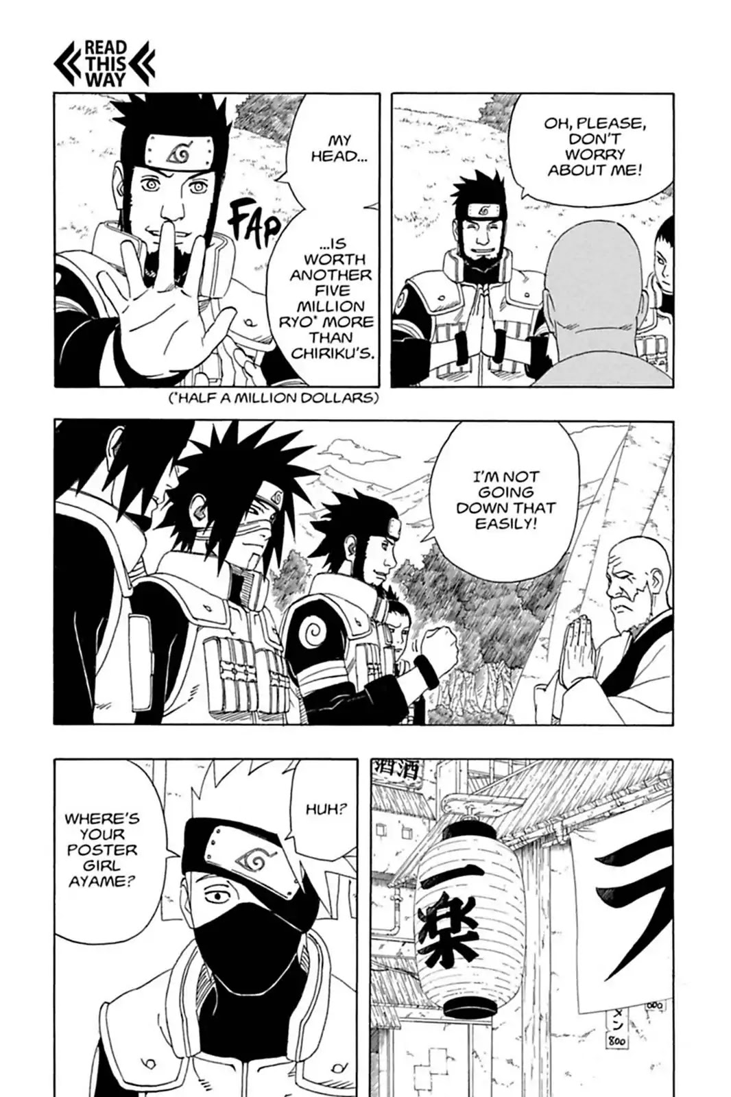 Naruto Chapter 320 page 16 - Chapter 320: Bounties...!!