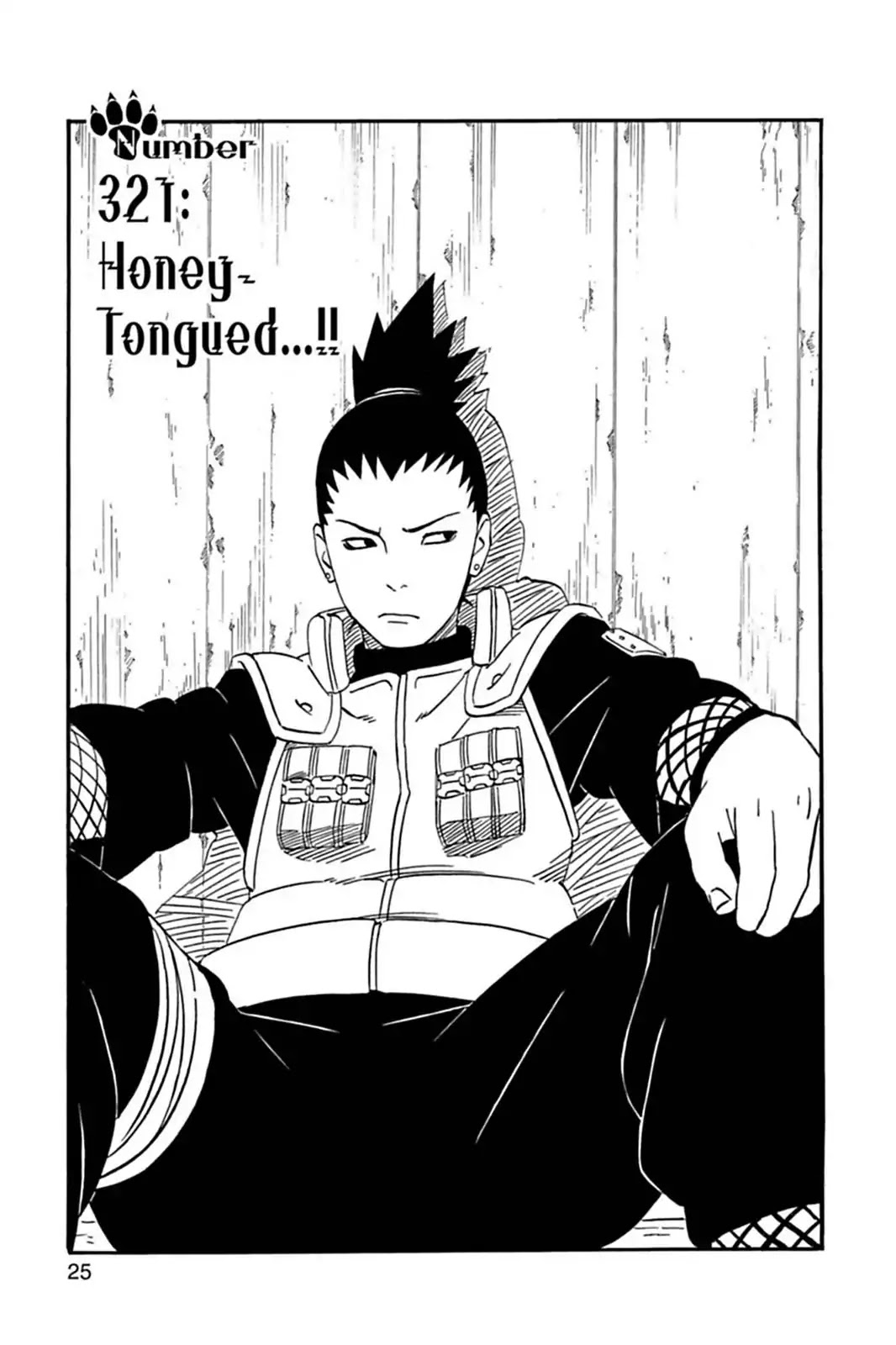 Naruto Chapter 321 page 1 - Chapter 321: Honey-Tongued...!