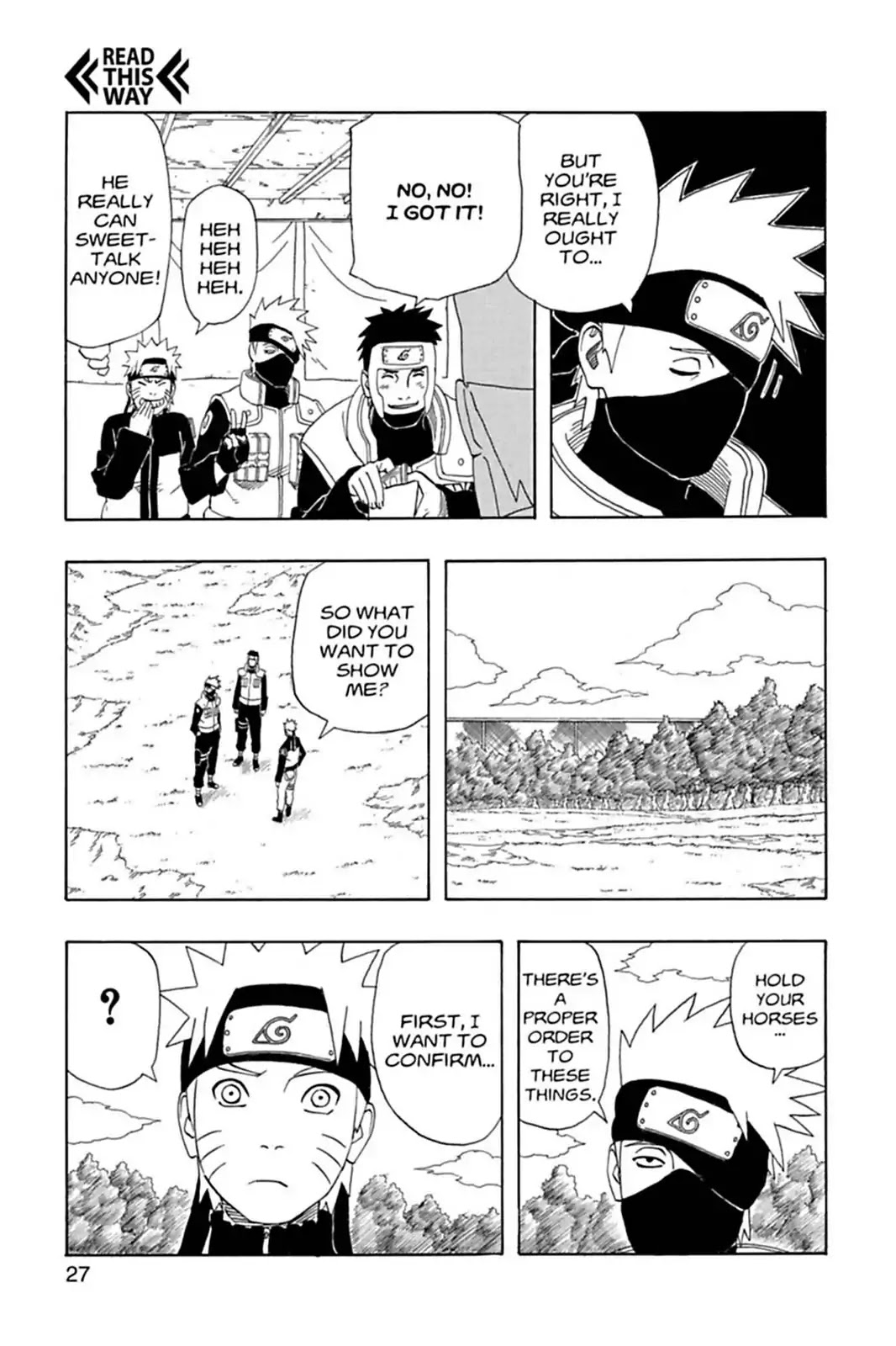 Naruto Chapter 321 page 3 - Chapter 321: Honey-Tongued...!
