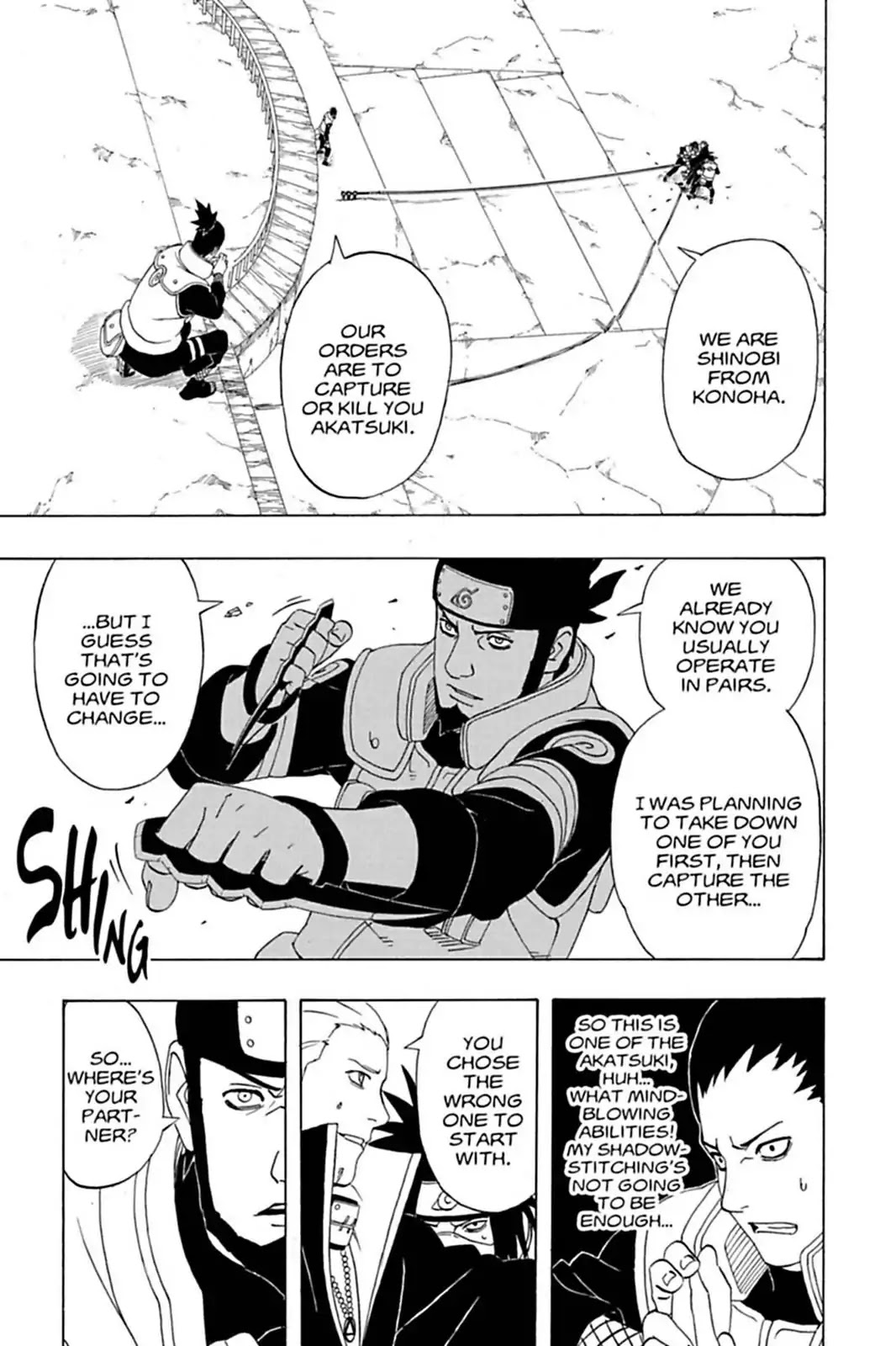 Naruto Chapter 323 page 3 - Chapter 323: Judgment!!