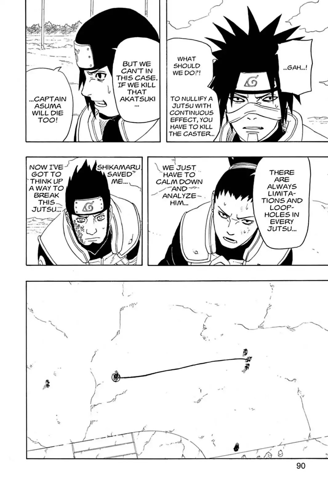 Naruto Chapter 324 page 12 - Chapter 324: Shikamaru's Analysis!!