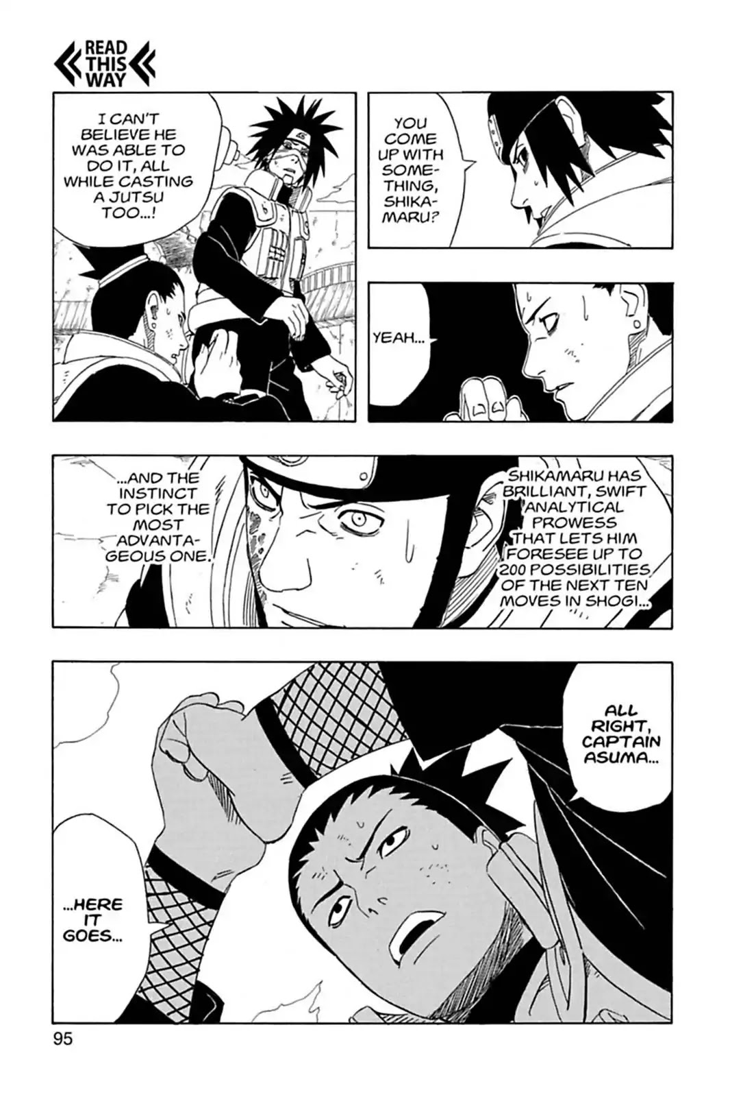 Naruto Chapter 324 page 17 - Chapter 324: Shikamaru's Analysis!!
