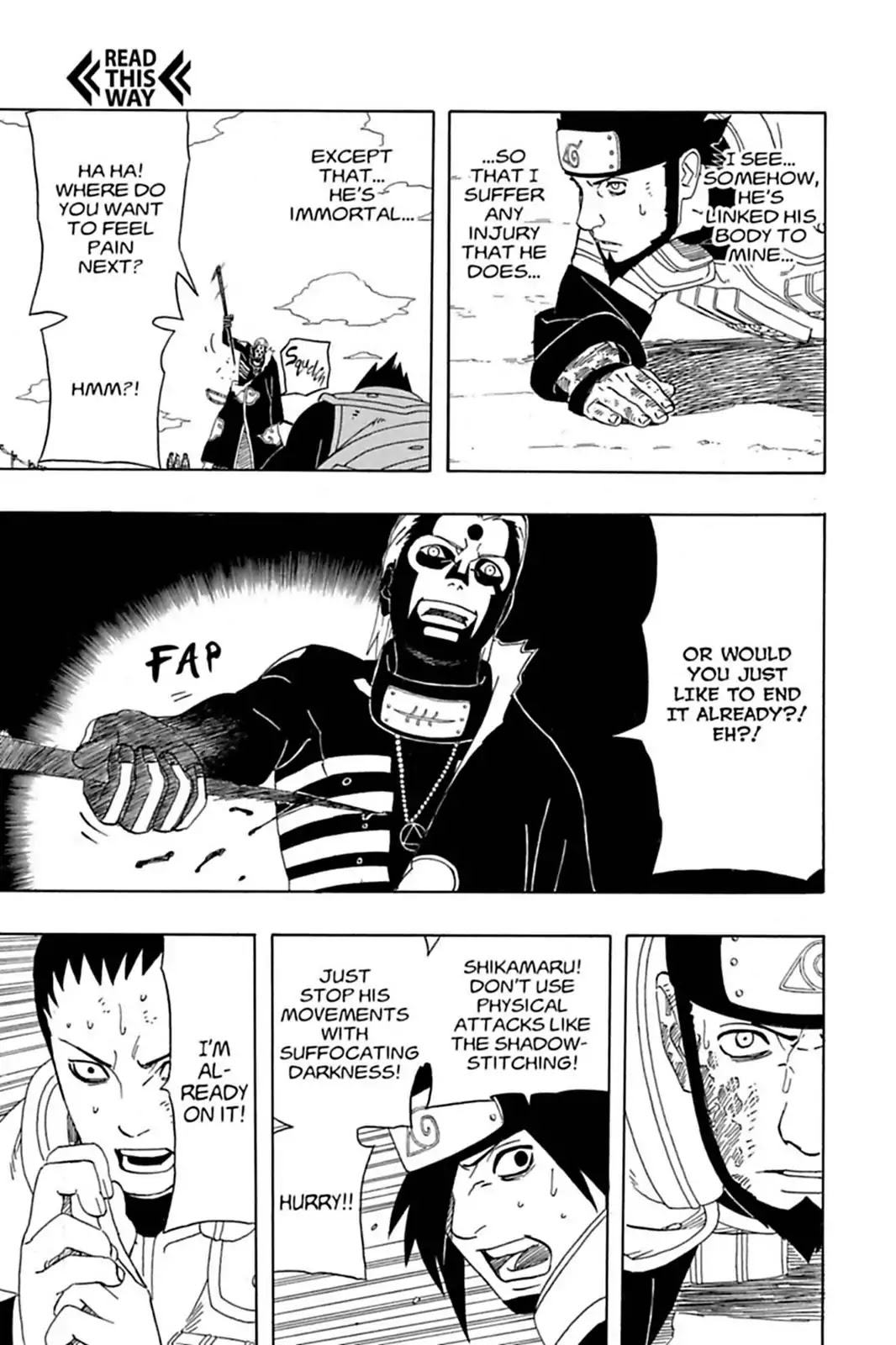 Naruto Chapter 324 page 7 - Chapter 324: Shikamaru's Analysis!!