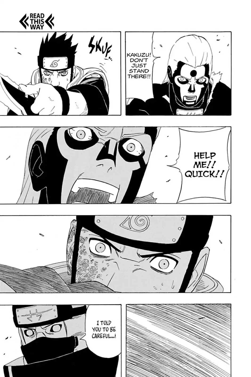 Naruto Chapter 325 page 11 - Chapter 325: There Won't Be A Later!!
