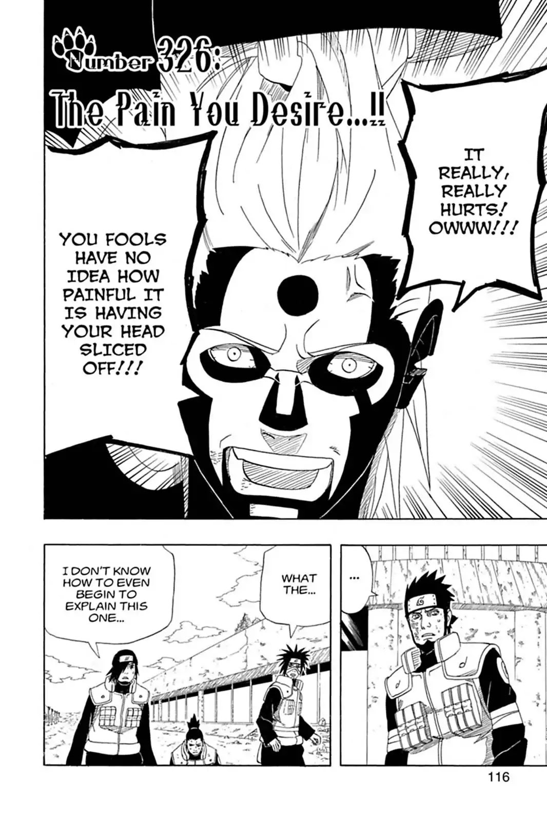 Naruto Chapter 326 page 2 - Chapter 326: The Pain You Desire...!!